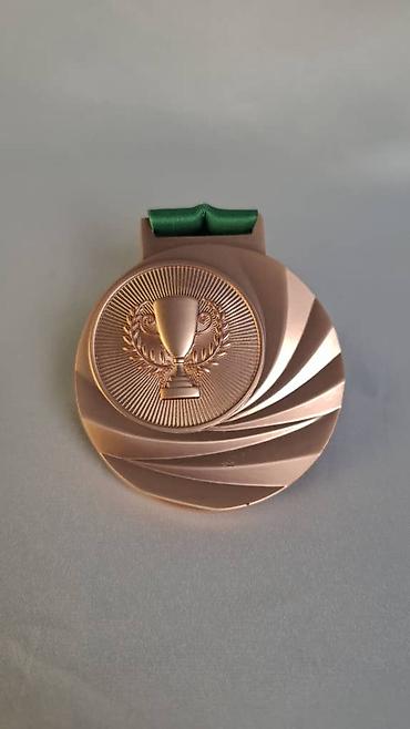 olympic: Медаль спортивная 7 см с лентой — 350 сом, гравировка в подарок — 2