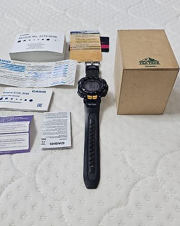 ремешок для часы: Часы Casio Pro Trek PRG-240-1E часы б/у но использовались очень — 5