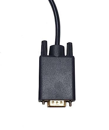 notebook: Кабель HDMI (M) - VGA (F) для подключения монитора c VGA к видеокарте — 3