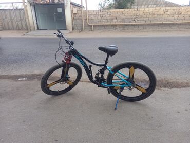 asma mühərrikli velosiped nədir: Velosiped – GTr BTMX (full suspension) disqileri 90 azn dir arginaldı
