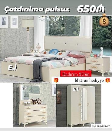 Yataq desti rəng seçimi var