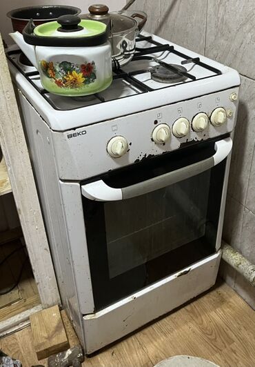 aspiratorlarin qiymeti: Плита Beko, Комбинированная, Отдельностоящая, 4 конфорки