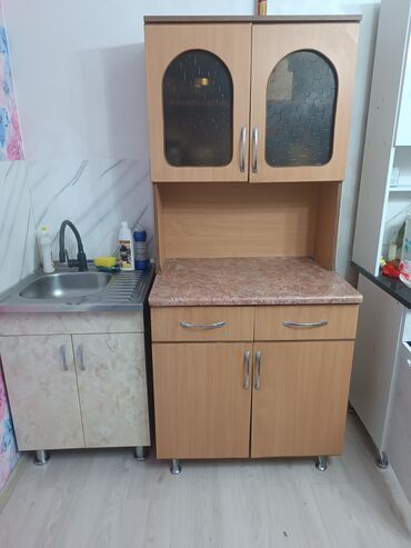 мебель бишкек столы и стулья фото цены: Кухонный гарнитур, цвет - Коричневый