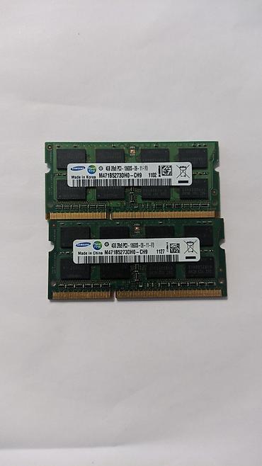 samsung 980: Operativ yaddaş (RAM) Samsung, 8 GB, 1333 Mhz, DDR3, Noutbuk üçün, İşlənmiş — 1
