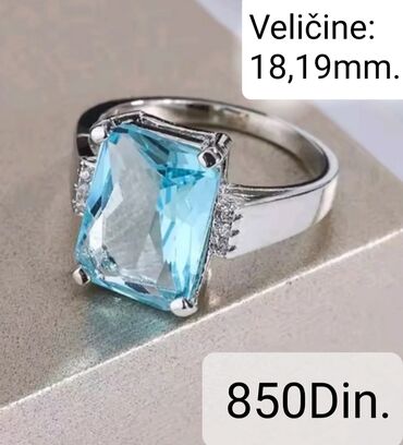 Prstenje: Ženski prsten, Materijal: Cirkon na lalafo.rs — 9 Prstenje: Ženski prsten, Materijal: Cirkon — 9