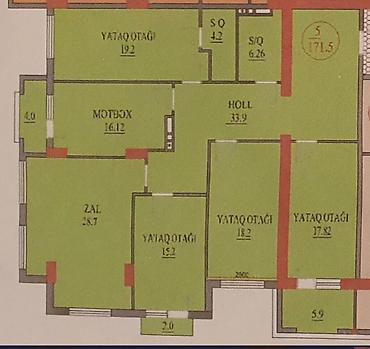 sfaner satisi: 5 otaqlı, Yeni tikili, 171 kv. m — 2