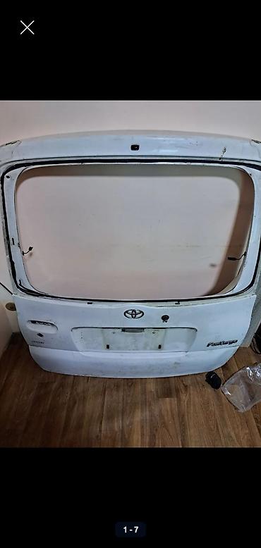fun: Запчасти Toyota FunCargo (NCP2#), белый цвет: - Задняя дверь/крышка — 1