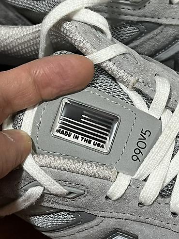Жеке буюмдар: Эркектердин кроссовкасы, 42, New Balance, Жаңы, түсү - Боз, Өзү алып кетүү — 4