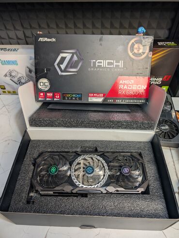 Видеокарты: Видеокарта, Б/у, AMD, Radeon RX, 16 ГБ, Для ПК