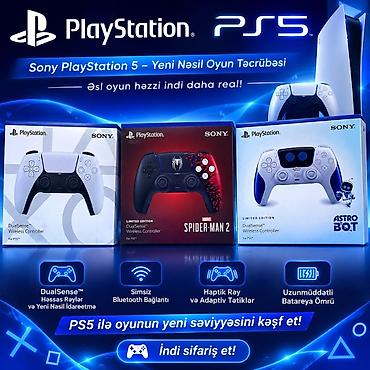 playstation aksesuar: PlayStation 5 – Yeni nəsil oyun təcrübəsi PS5 üçün DualSense simsiz — 1