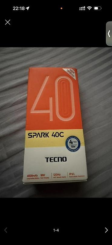 Elektronika: Tecno Spark 30C, 128 GB, rəng - Yaşıl — 2