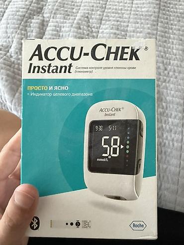 Глюкометрлер: Все комплекте покупала за 4000 Accu-Chek Instant — система контроля — 1