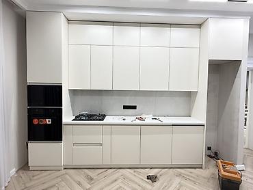 silver kitchen: Кухонный набор на заказ, ЛДСП, 7–14 дней, Бесплатная доставка, Дизайн, проект, Установка, сборка — 5