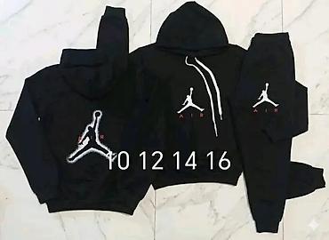 tech fleece stari modeli: Dečije trenerke – gornji deo sa kapuljačom i donji deo sa ranflama - — 4