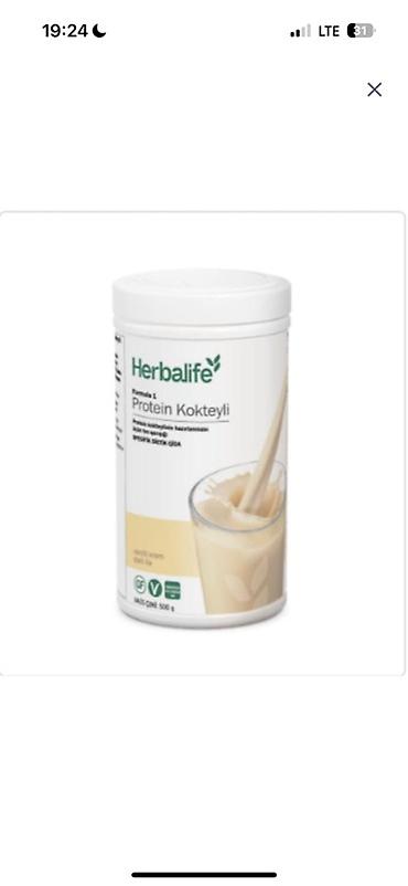 şeyker: Herbalife Formula 1 – Protein Kokteyli (Vanil dadı) - Brend — 1