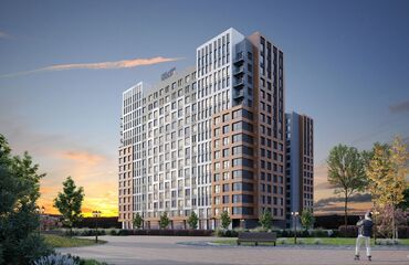 Продажа квартир: 2 комнаты, 76 м², Элитка, 7 этаж, ПСО (под самоотделку)