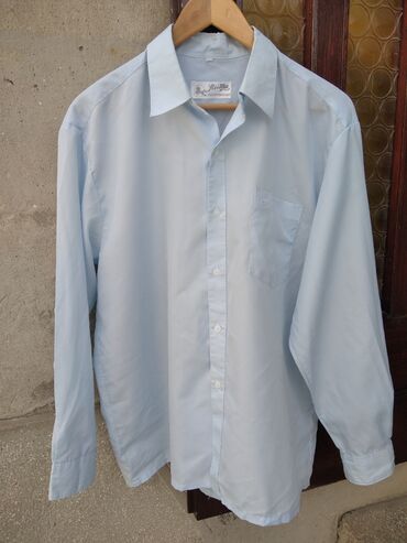 muški kaputi h m: Shirt L (EU 40), color - Light blue