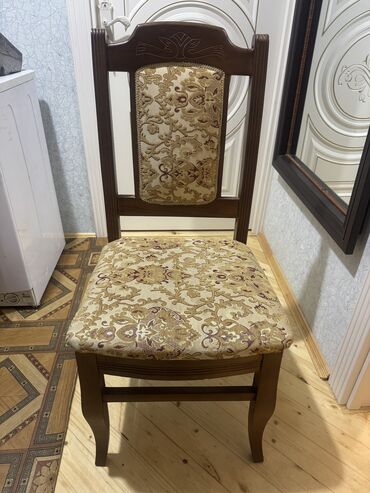 Stullar: Qonaq otağı üçün, Yeni, Qatlanmayan, rəng - Bej Stul
