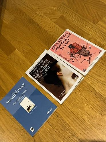 baskı: Kitab paketi – müxtəlif janrlarda 7 adda kitab - Stefan Zweig – “Bir — 1