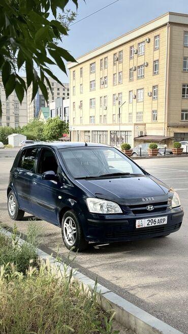 самая дешевая машина в бишкеке: Hyundai Getz: 2004 г., 1.4 л, Автомат, Бензин, Хетчбек