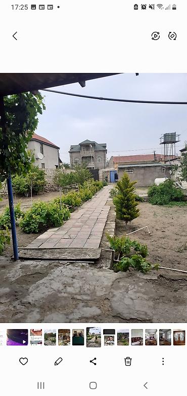 qobuda evlar: Satılır: həyət evi və geniş bağ sahəsi - Həyət: daş hasarlı, dəmir — 3