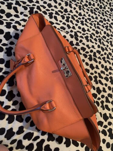 оранжевая сумка: Сумка Hermes оригинал, состояние отличное, натуральная кожа