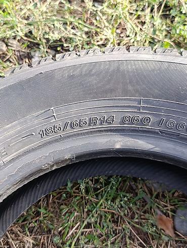 Шиналар жана дисктер: Зимняя шина Yokohama ICE GUARD (IG) 185/65 R14 86Q, состояние хорошее — 3