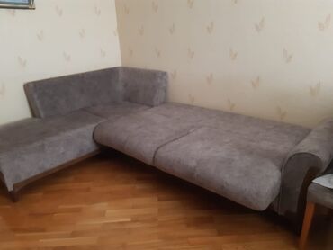 Qida məhsulları: Künc divan, Açılan, Bazasız, Parça