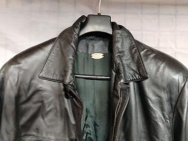 guado leather jacket: MONA muški kožni mantil / duža jakna (Prirodna koža) Na prodaju — 3