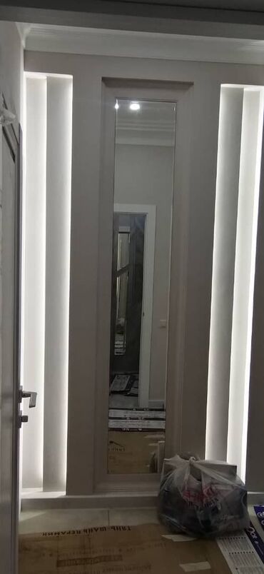 Ламинат: Декоративная стеновая панель с вертикальными элементами и зеркальными at lalafo.kg — 10 Ламинат: Декоративная стеновая панель с вертикальными элементами и зеркальными — 10