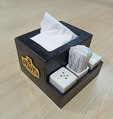 Другие услуги: Лазерная резка и гравировка : Шкатулки Салфетницы из дерева Бейджи — 11