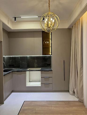 квартиры мкр джал: 2 комнаты, 42 м², Нижний Джал (Джал-23) Элитка, 14 этаж, Дизайнерский ремонт — 2