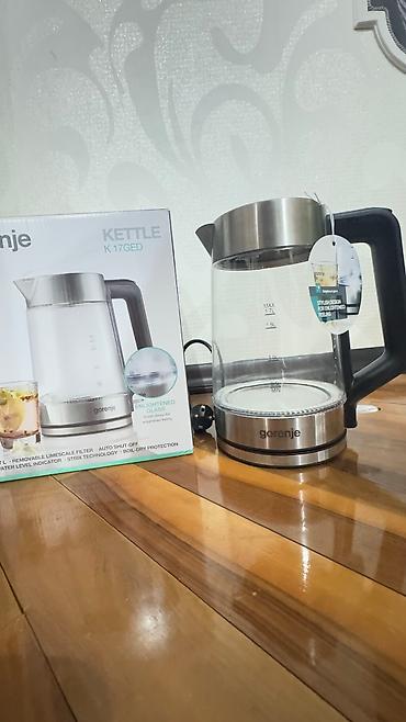 elektron supurge: Elektrik çaydan Gorenje, 2.1 - 2.5 l, Yeni, Ünvandan götürmə — 2