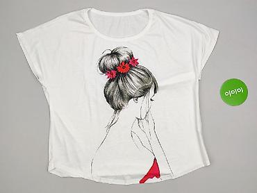 oversize: T-shirt damski, rozmiar 2XL — 2