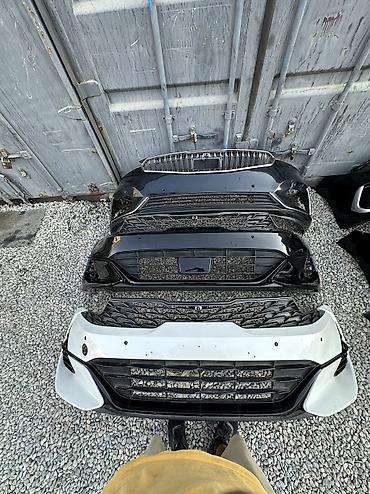 Кузовные детали: Бампер Kia, Б/у — 5