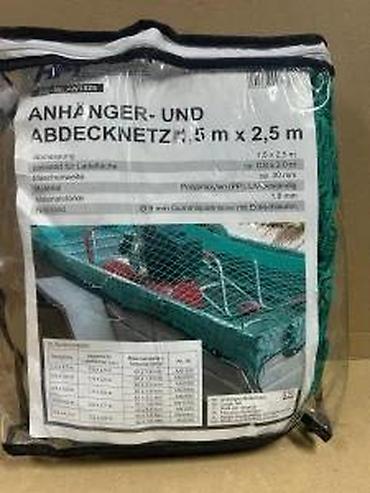 Oprema za kampovanje: Mreža za prikolicu i prekrivanje tereta HM Müllner - Dimenzije mreže — 8