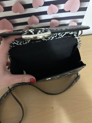 sklopiva torba za kupovinu: Elegant purse, Material: Leather