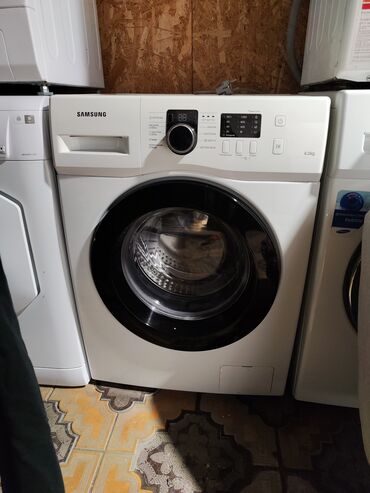 скупка старых стиральных машин: Стиральная машина Samsung, Б/у, Автомат, До 6 кг, Узкая