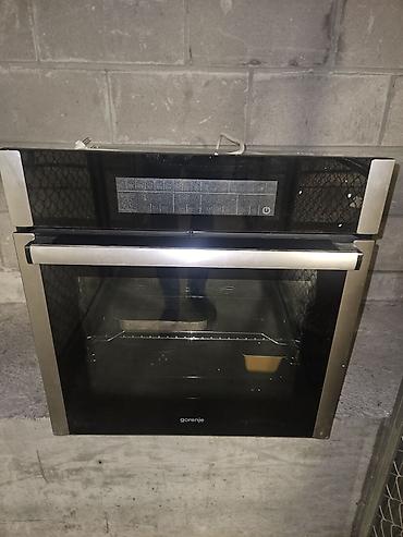 soba: Gorenje markalı ankastre soba satılır. Qara şüşə ön panel və — 1