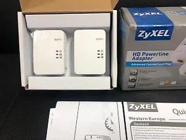 Modemi, ruteri i mrežni uređaji: ZyXEL HD Powerline Adapter – Starter Kit (PLA4201) - Mini Powerline — 10