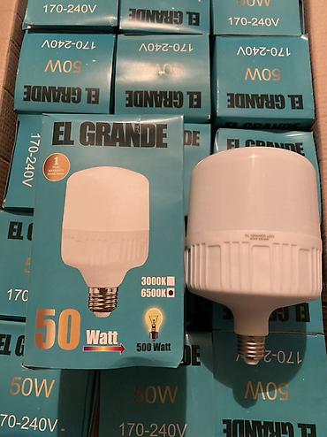 led лента: EL GRANDE LED lampa - Güc: 50W - Giriş gərginliyi: 170–240V - İşıq — 1