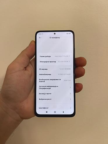 lidl luster sa ventilatorom: Xiaomi Redmi Note 11 pro 5G dual sim sim free, sa 6+2/128gb. Dobro — 5