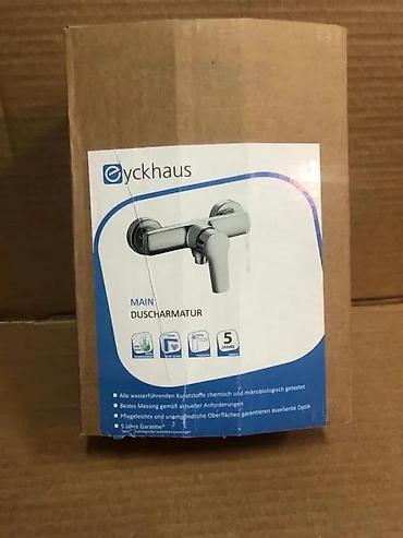 Slavine: Eyckhaus Main – zidna baterija za tuš - Jednoručna tuš baterija za — 3