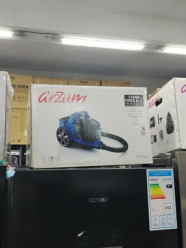 Пылесос Arzum Clean Force Blue Компактный бытовой пылесос в синем