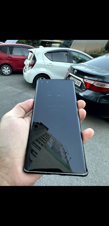 huawei p20: Huawei Mate 40 Pro, Колдонулган, 256 ГБ, түсү - Көк, 2 SIM