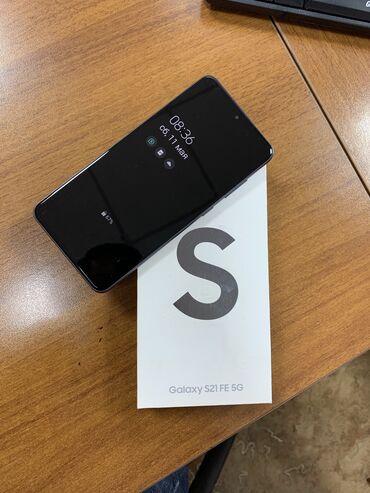 телефон samsung s21: Samsung S21 FE 5G, Б/у, 256 ГБ, 2 SIM