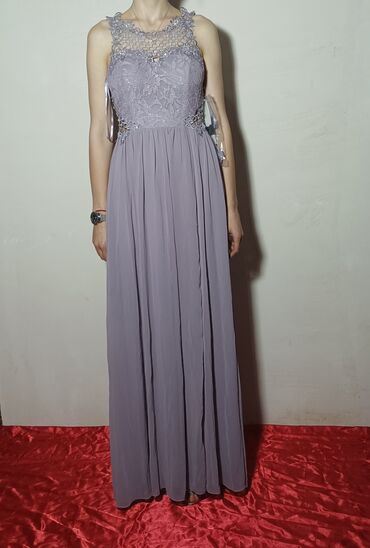 гипюровое вечернее платье: Вечернее платье, Длинная модель