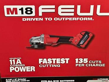 Углошлифовальная машина (болгарка) Milwaukee M18 FUEL -