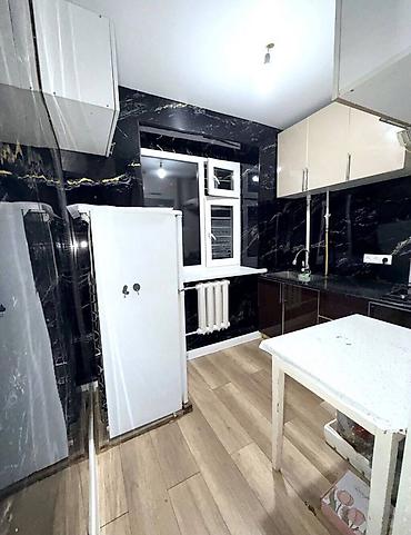 цена ош: 2 комнаты, 47 м², Ошский рынок / базар 104 серия, 4 этаж, Евроремонт — 7