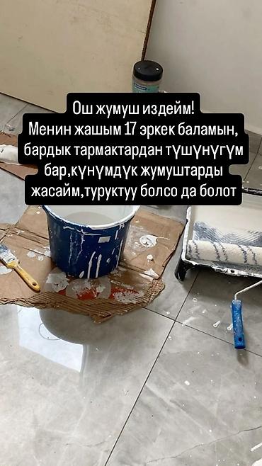 Покраска стен, До 1 года опыта